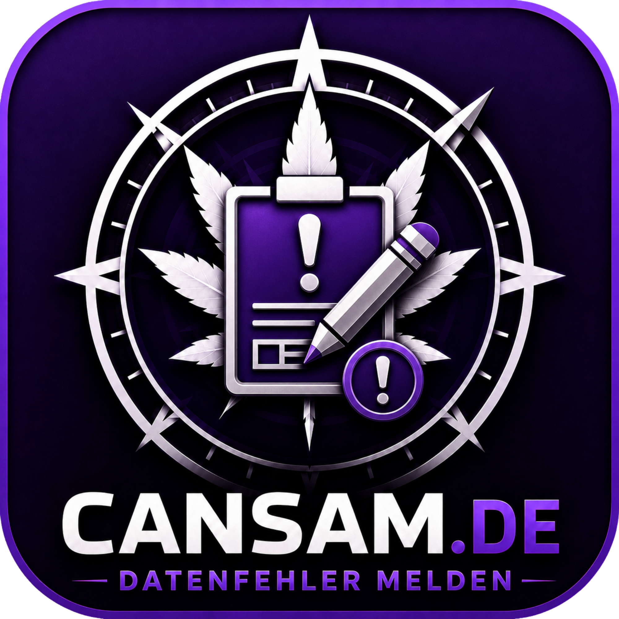 Cansam Datenfehler melden