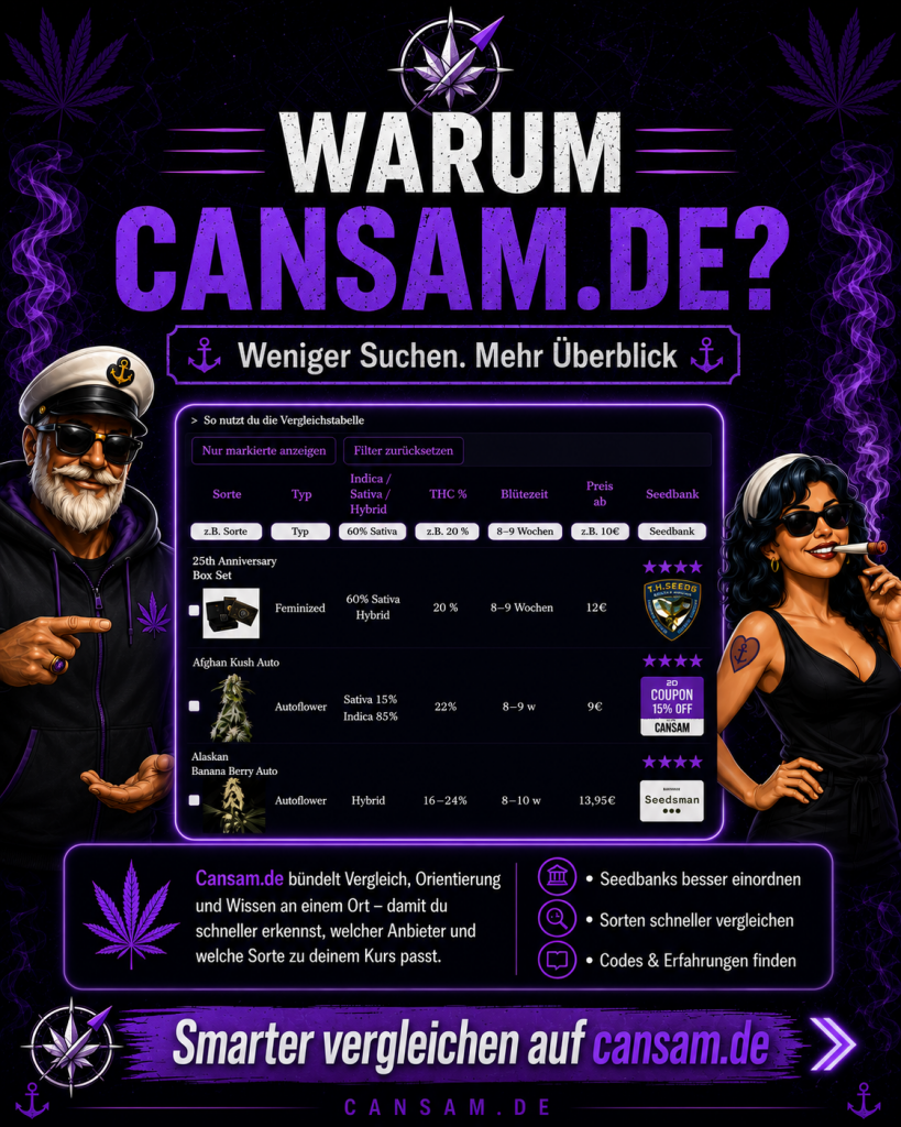 Warum Cansam.de?